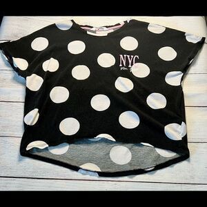 H&M NYC shirt sleeve girls shirt